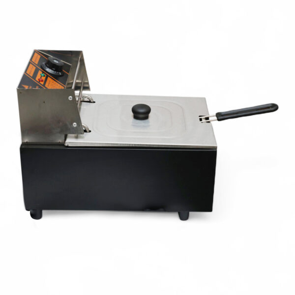 LaviPro 6L Electric Deep Fryer – 2500W Stainless Steel Fryer with Adjustable Temperature Control | Home & Commercial Use | 1 Year Warranty | Made in India (Black) - Image 6